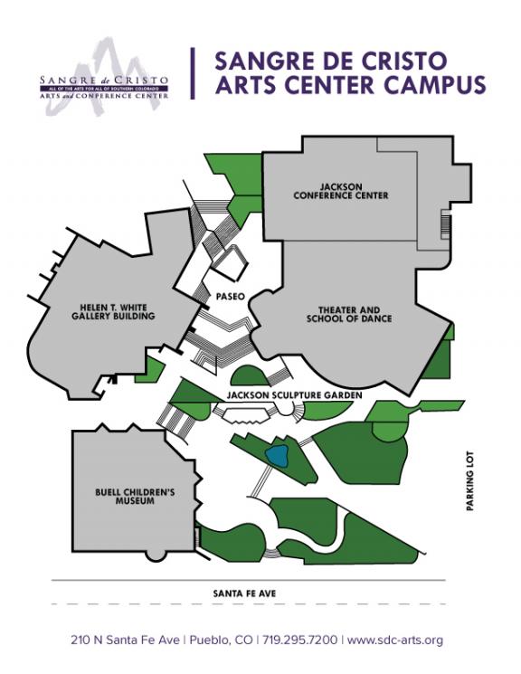 SDC Campus Map.