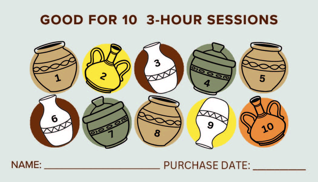 six day punch card