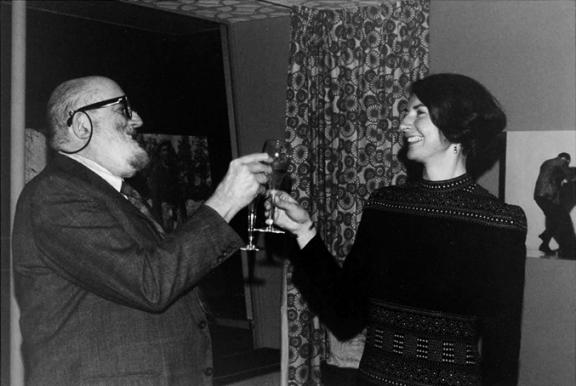 Ansel Adams and Jeanne Adams.