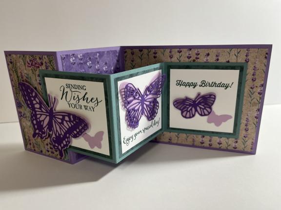 Butterfly card