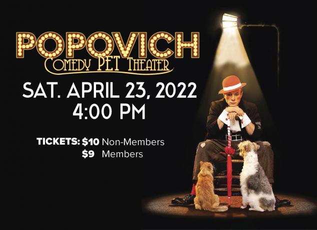 Popovich Comedy Pet Theater title card.