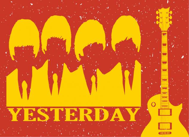 Yesterday a Beatles Tribute card.