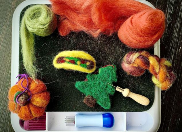 Needle felting everything Ewe need to know