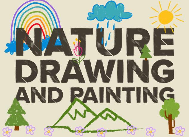 nature drawing painting