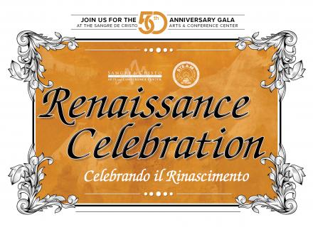 2022 Arts Center Anniversary Gala title card.