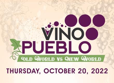 Vino Pueblo title card.