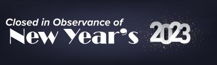 Closed for New Years