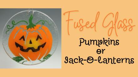 Fused Glass Pumpkins or Jack-O-Lanterns